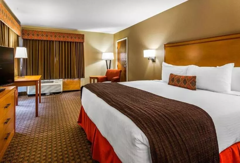 اتاق استاندارد با تخت بزرگ برای معلولان, Best Western Plus Olympic Inn