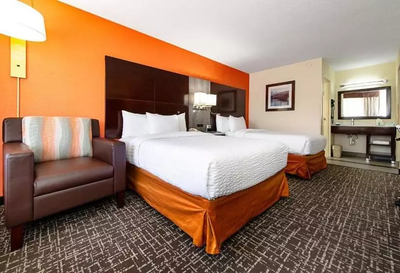 ２ダブルベッドのスタンダードルーム, New Hope Inn & Suites