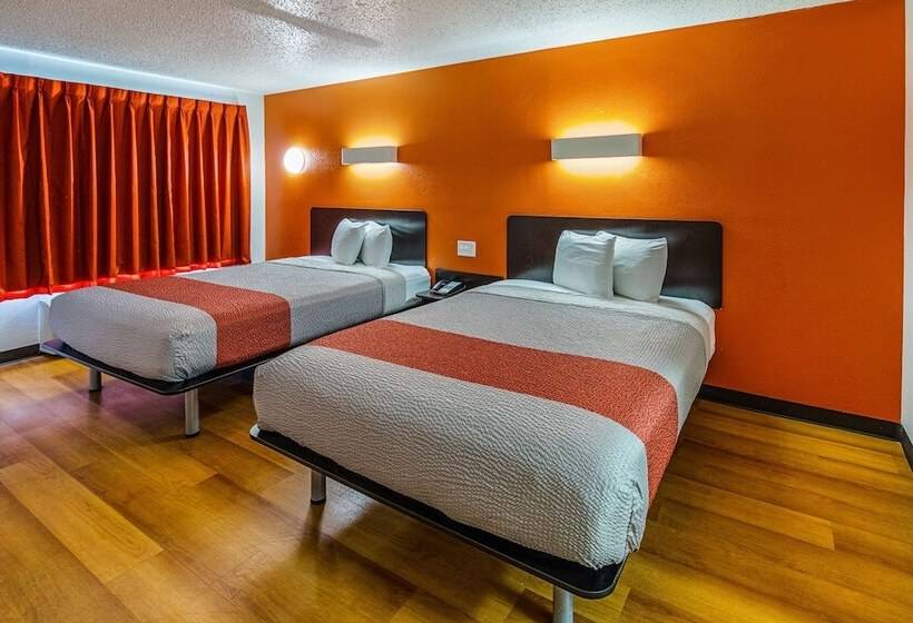 2ダブルベッドのスタンダードルーム, Motel 6 Waxahachie, Tx