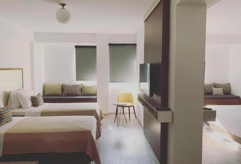اتاق لوکس خانوادگی, Paint It Black Hotel & Spa