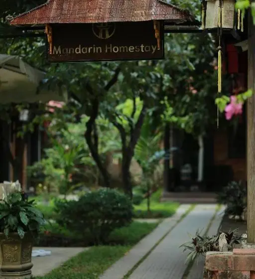 اتاق استاندارد با چشمانداز باغ, Mandarin Homestay Hue