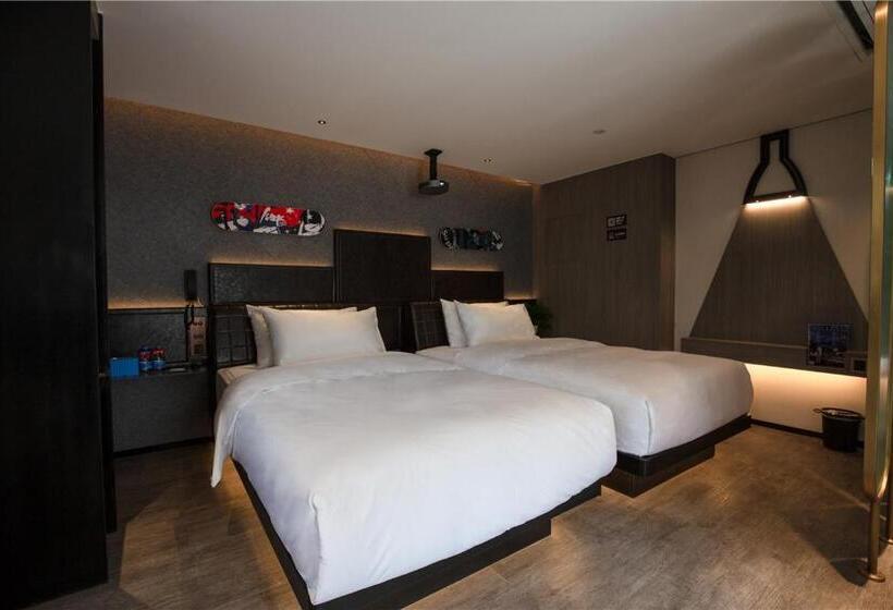 غرفة ديلوكس, Fenk Attitude Hotel Guangzhou Railway Station