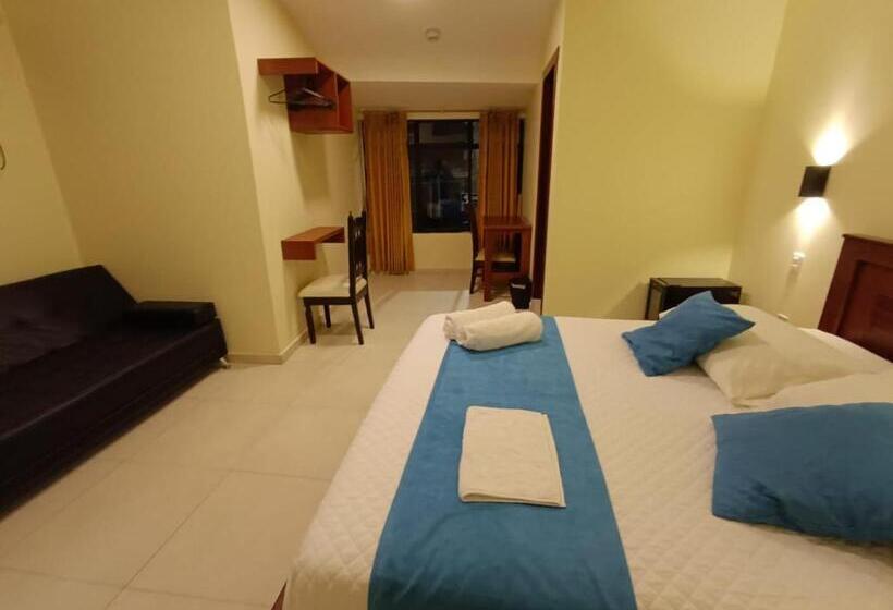 Номер Deluxe Кровать Кинг, Hostal Cañalimeña