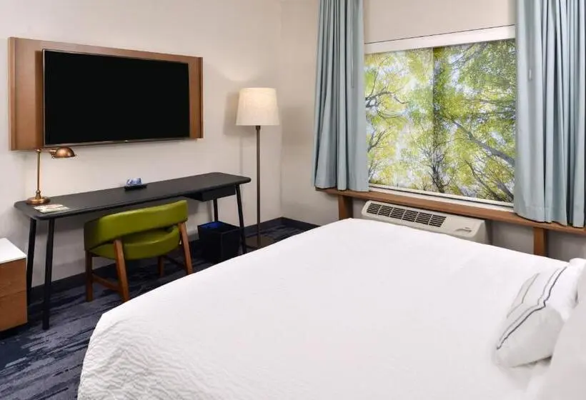 キングサイズベッドのスタンダードルーム, Fairfield Inn & Suites By Marriott Canton