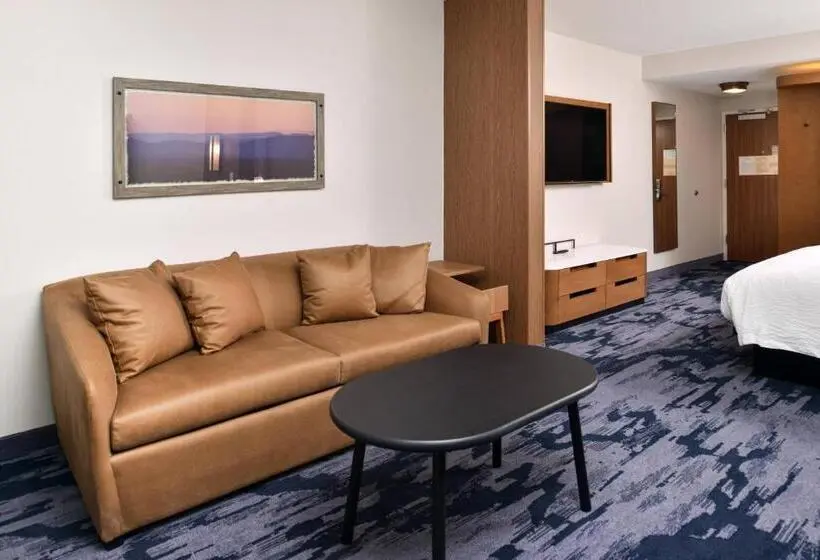 キングサイズベッドのスイートルーム, Fairfield Inn & Suites By Marriott Canton