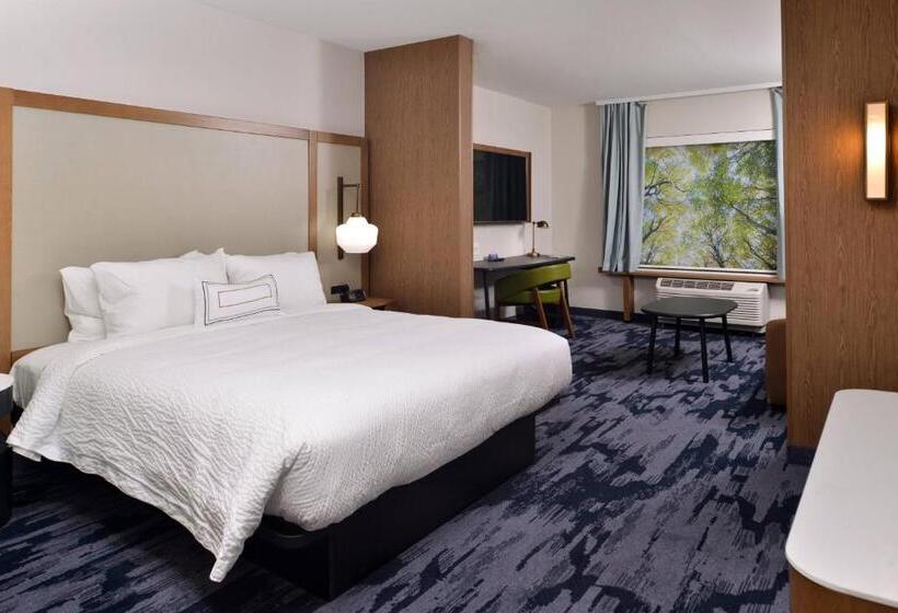 Люкс Кровать Кинг, Fairfield Inn & Suites By Marriott Canton