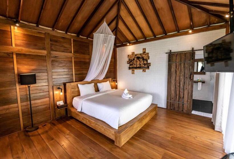 اتاق لوکس با بالکن, Bali De Pardis Cottage