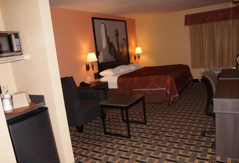 스탠다드 룸 킹사이즈 침대, Super 8 By Wyndham Farmers Branch/north Dallas