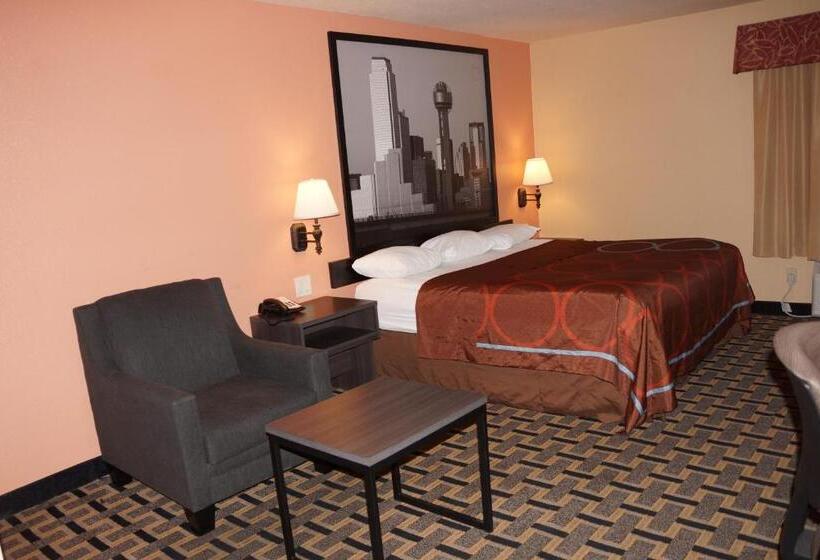 스탠다드 룸 킹사이즈 침대, Super 8 By Wyndham Farmers Branch/north Dallas