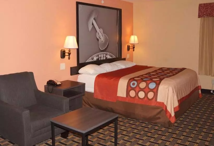 キングサイドベッドのスタンダードワンルーム, Super 8 By Wyndham Farmers Branch/north Dallas