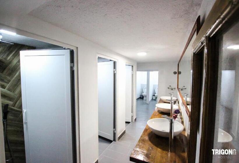 اتاق استاندارد سه تخته با بالکن, Trigona Hostel