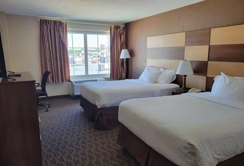 اتاق استاندارد با 2 تخت دوبل, Americinn By Wyndham Cedar Rapids North