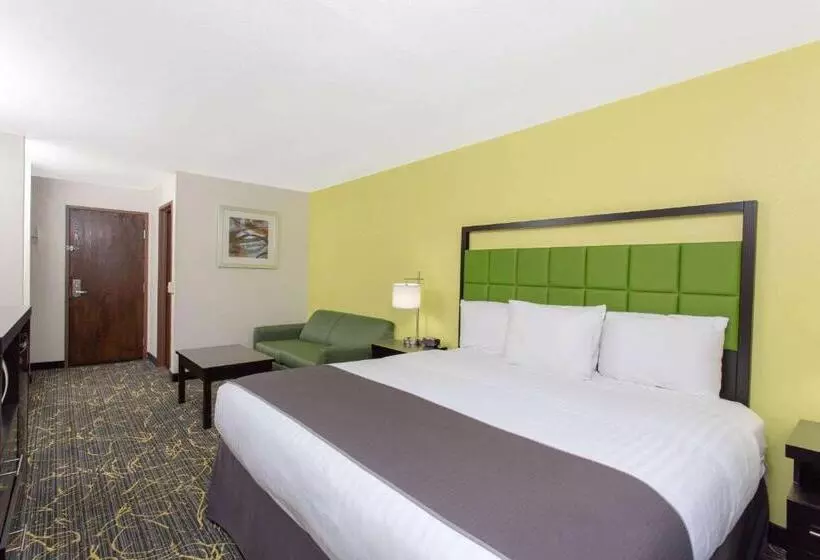 キングサイズベッドのスタンダードルーム, Americinn And Suites By Wyndham Delafield Waukesha Milwaukee