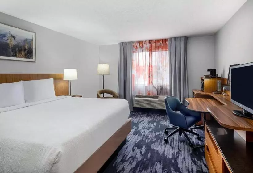 اتاق استاندارد با تخت بزرگ, Fairfield Inn & Suites By Marriott Salt Lake City Downtown