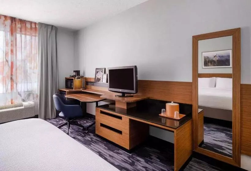 اتاق استاندارد با تخت بزرگ, Fairfield Inn & Suites By Marriott Salt Lake City Downtown