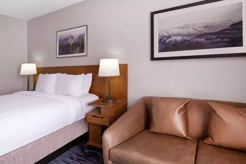 اتاق استاندارد با تخت بزرگ, Fairfield Inn & Suites By Marriott Salt Lake City Downtown