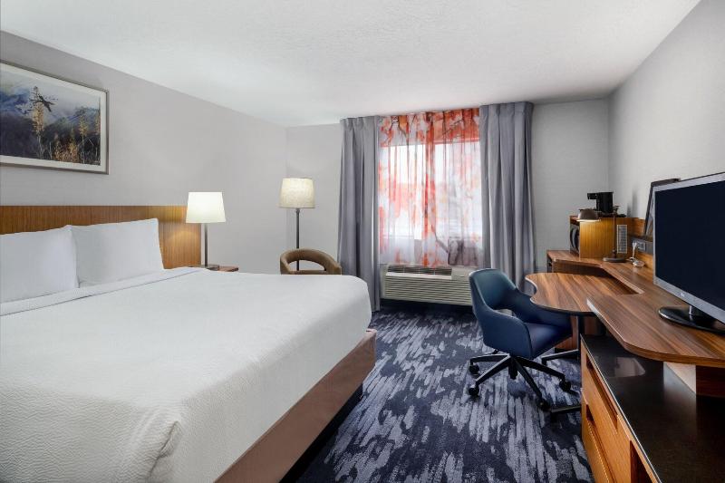 חדר סטנדרט עם מיטת קינג, Fairfield Inn & Suites By Marriott Salt Lake City Downtown