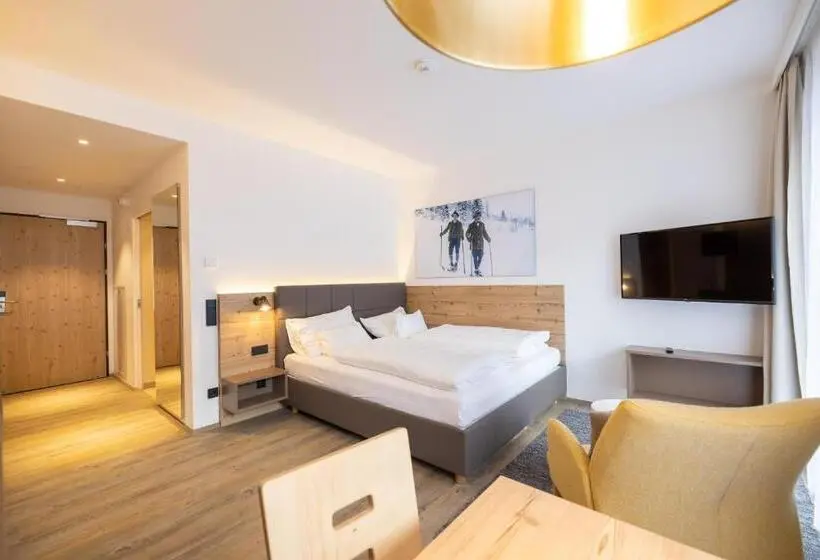 1 Sovrums Lägenhet, Alprima Aparthotel Hinterstoder