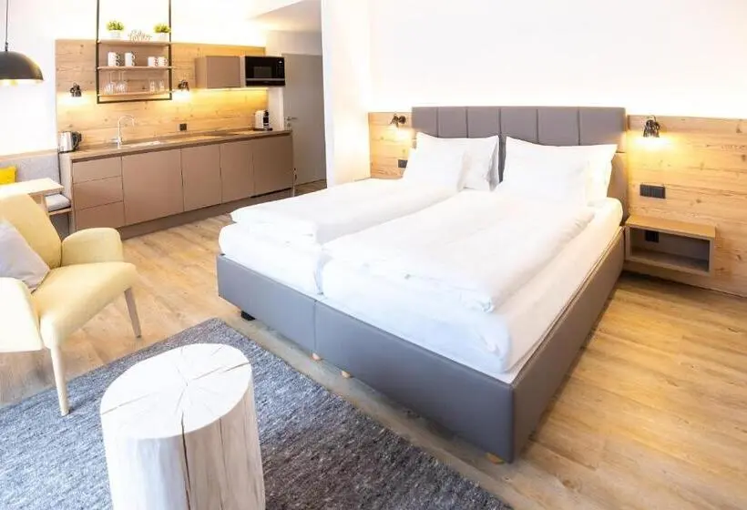 1 Sovrums Lägenhet, Alprima Aparthotel Hinterstoder