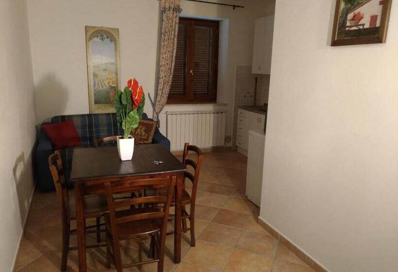 침실 1개 가든 전망 아파트, Agriturismo Il Sagrato Di Assisi Appartamenti,camere