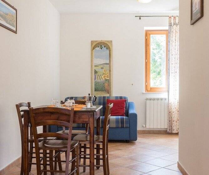 침실 1개 가든 전망 아파트, Agriturismo Il Sagrato Di Assisi Appartamenti,camere