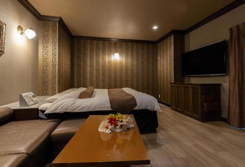 キングサイズベッドのスタンダードルーム, ホテル ロコガーデン 三重菰野