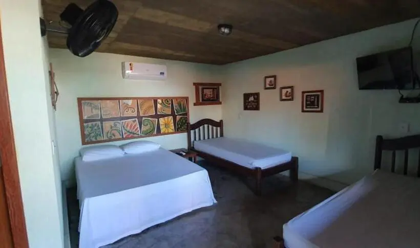 景色の見えるスタンダード4人部屋, Hospedaria Rosa Dos Ventos