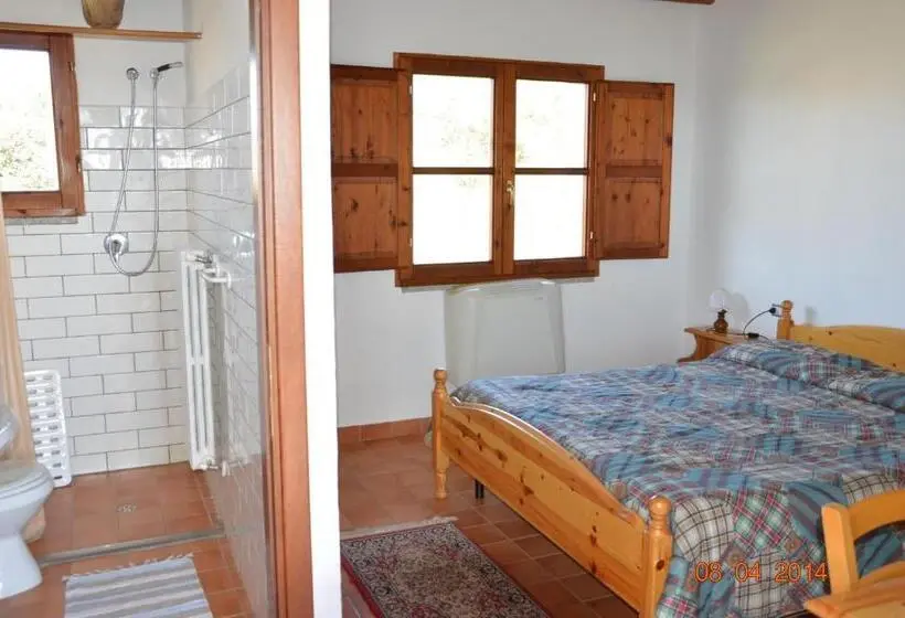 اتاق استاندارد با چشمانداز باغ, Agriturismo Costiolu