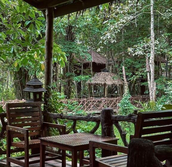 带花园景观的标准洋房, Khao Sok Paradise Resort