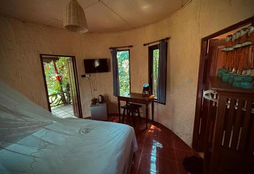 带花园景观的标准洋房, Khao Sok Paradise Resort