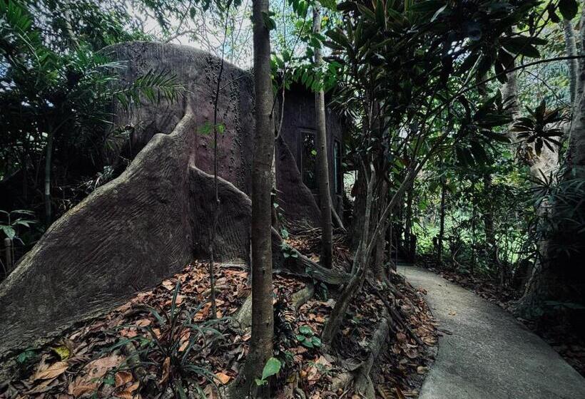 带花园景观的标准洋房, Khao Sok Paradise Resort