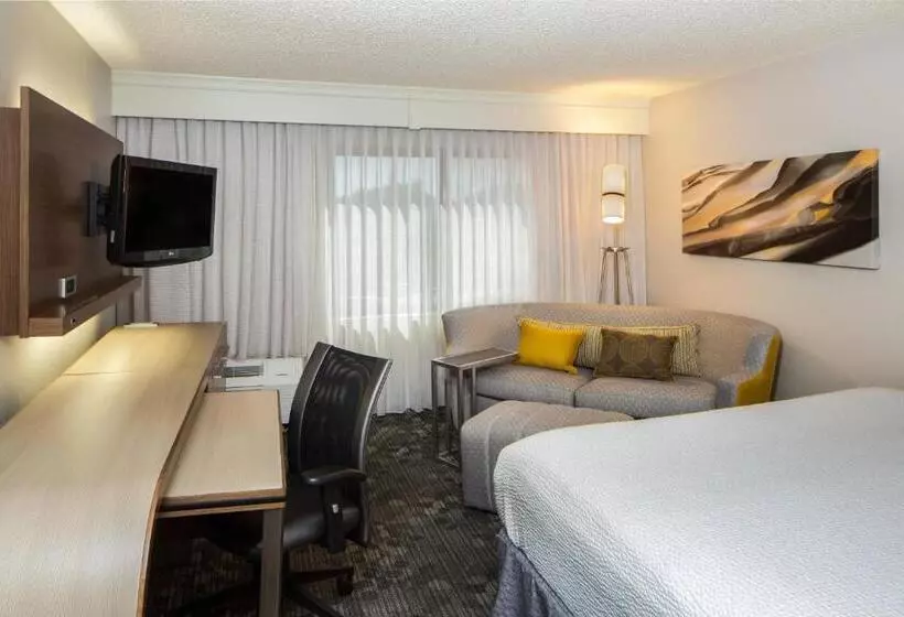اتاق استاندارد با تخت بزرگ برای معلولان, Courtyard By Marriott San Antonio Airport/north Star Mall