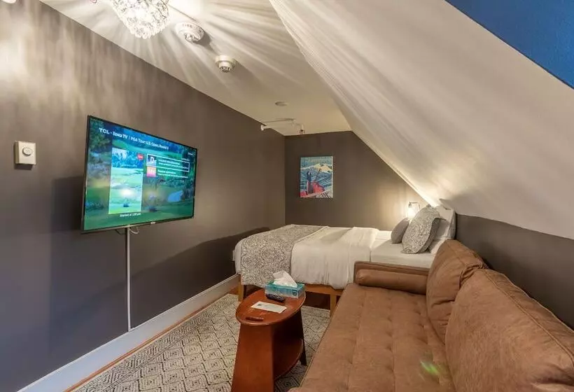 クイーンサイズベッドのスタンダードルーム, Cranmore Mountain Lodge Bed & Breakfast
