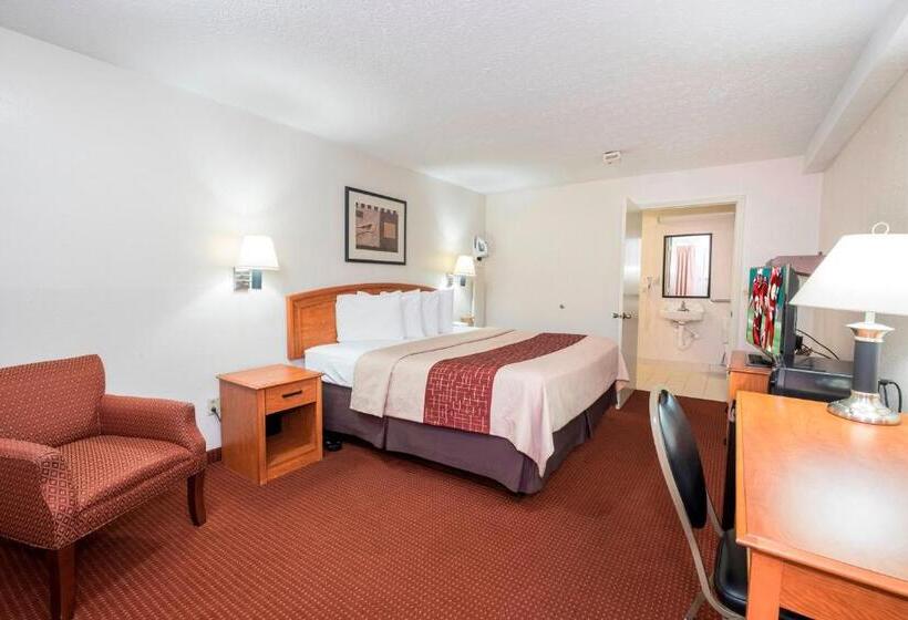 Номер Стандарт Кровать Кинг Адаптированный для Инвалидов, Red Roof Inn Columbus Northeast  Westerville