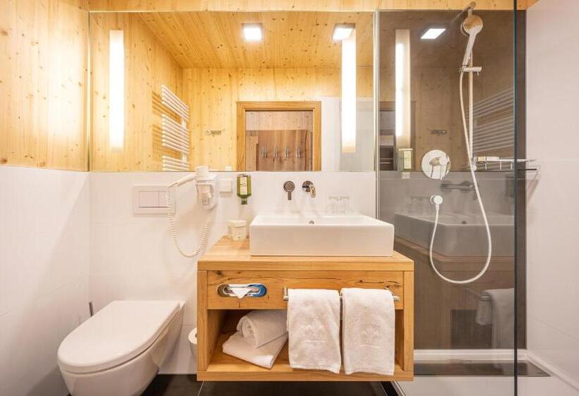 חדר סטנדרט נוף להרים, Almschlössl & Schrotteralm