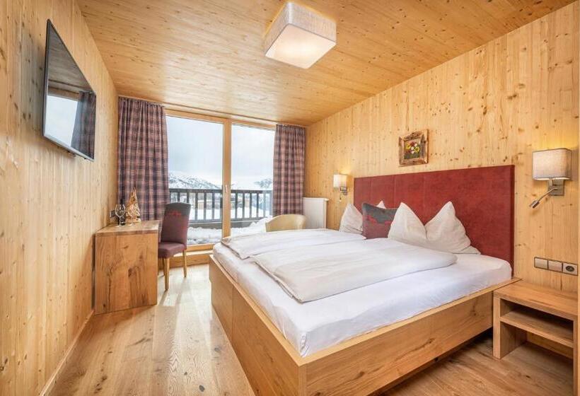 חדר סטנדרט נוף להרים, Almschlössl & Schrotteralm