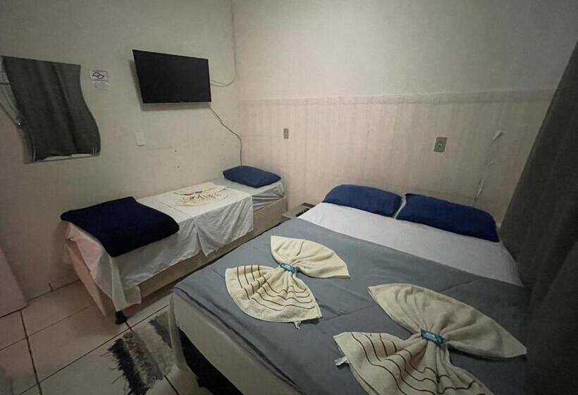스탠다드 트리플 룸, Pousada Casa De Bragança Ii
