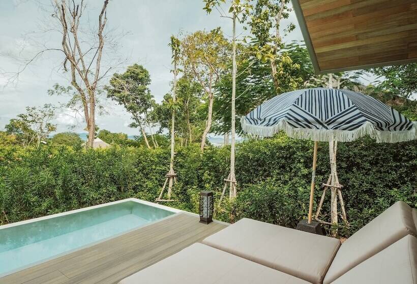 ویلای یک اتاق خوابه با استخر شنا, Island Escape Burasari