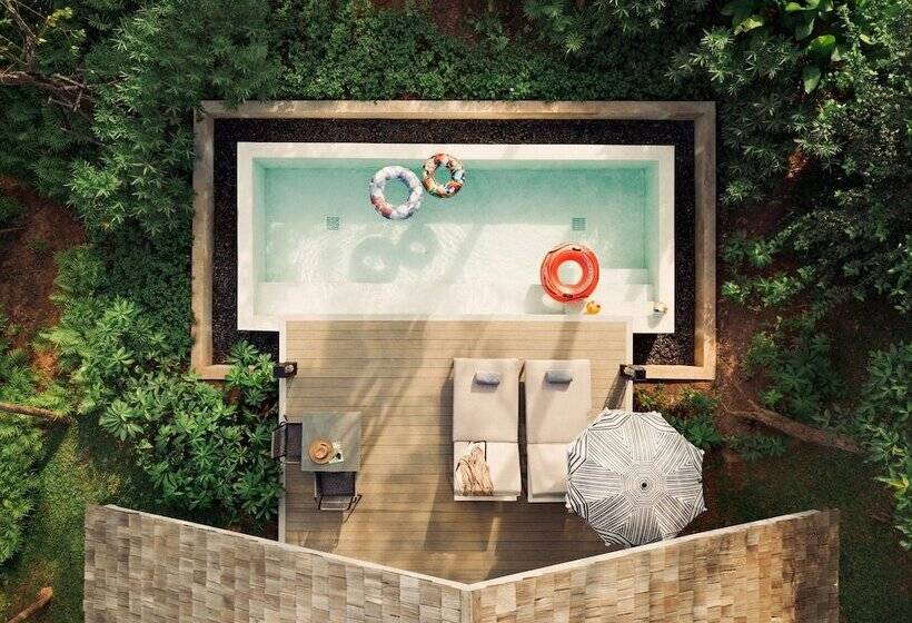 ویلای یک اتاق خوابه با استخر شنا, Island Escape Burasari