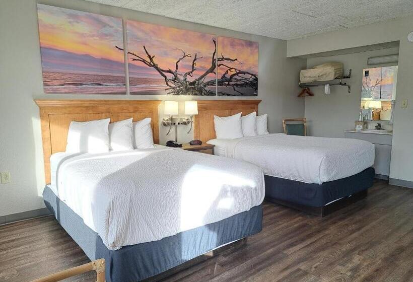 스탠다드 룸 더블 침대 2개, Days Inn & Suites By Wyndham Jekyll Island