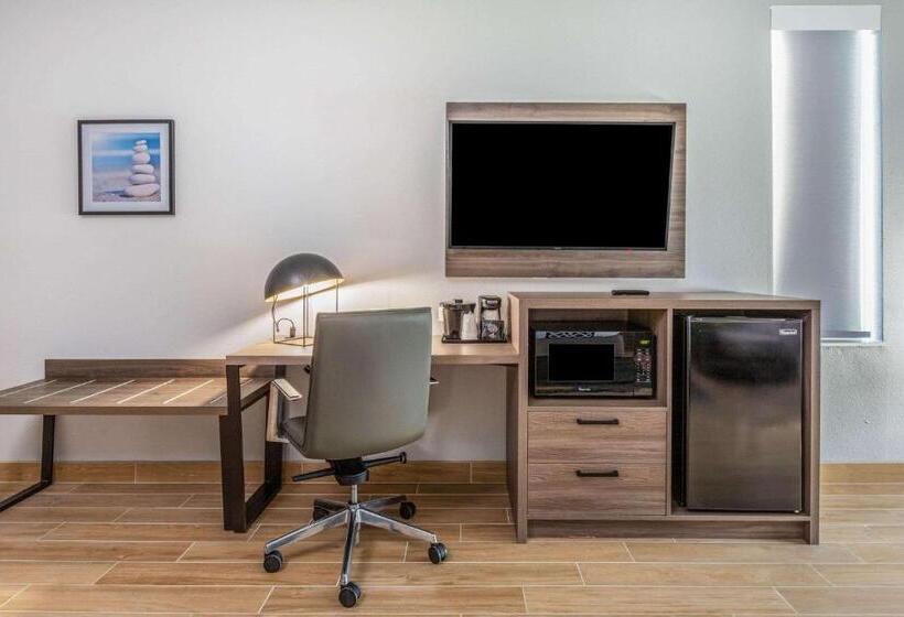 اتاق لوکس با تخت بزرگ, La Quinta Inn & Suites By Wyndham Galveston West Seawall