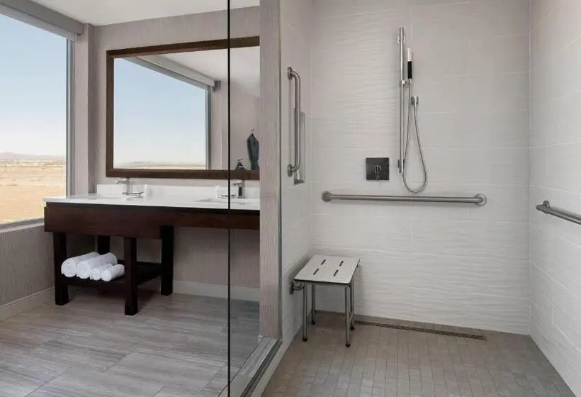 身障者適用キングサイズベッドルーム, Marriott Phoenix Chandler