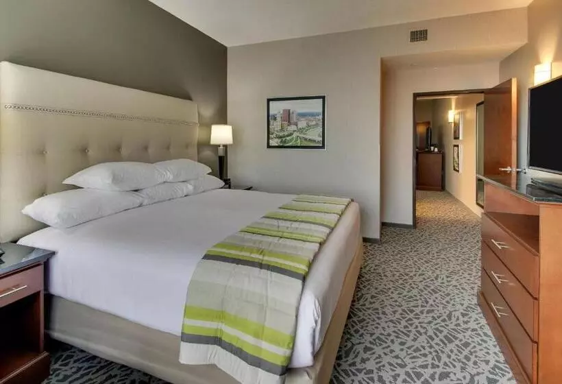キングサイドベッドのスタンダードワンルーム, Drury Plaza Hotel Savannah Pooler