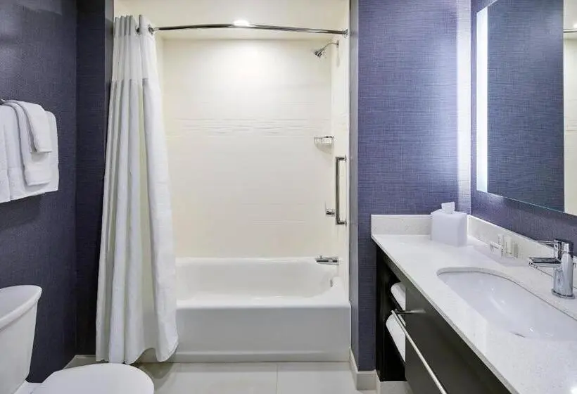 キングサイズベッドのスイートルーム, Residence Inn By Marriott Albany Airport