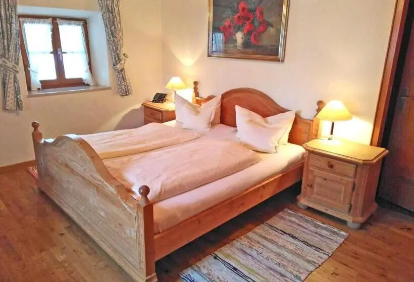 Standard room with outdoor bath, Pension Brucker