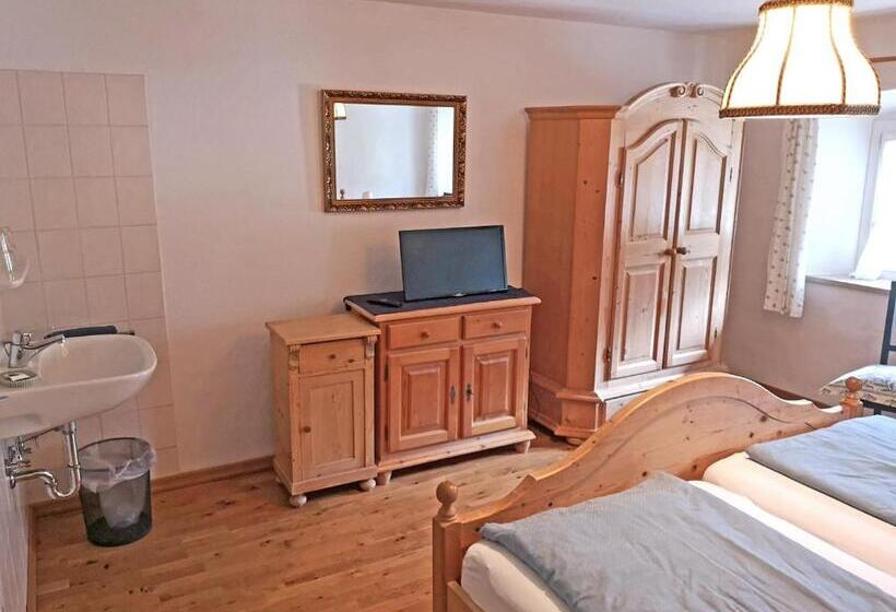 Standard room with outdoor bath, Pension Brucker