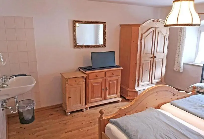 Standard room with outdoor bath, Pension Brucker