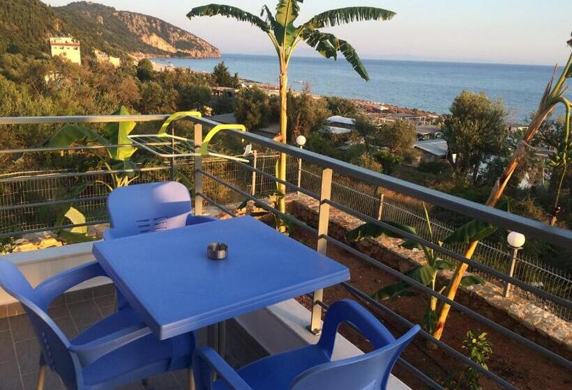 اتاق استاندارد با چشم‌انداز دریا, Sea View Hotel Dhermi