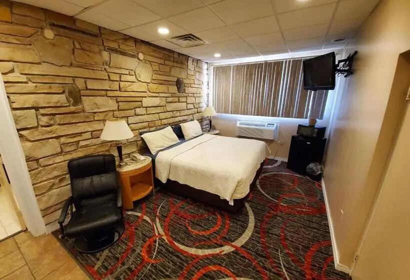 キングサイズベッドのスタンダードルーム, Jefferson Hills Motel