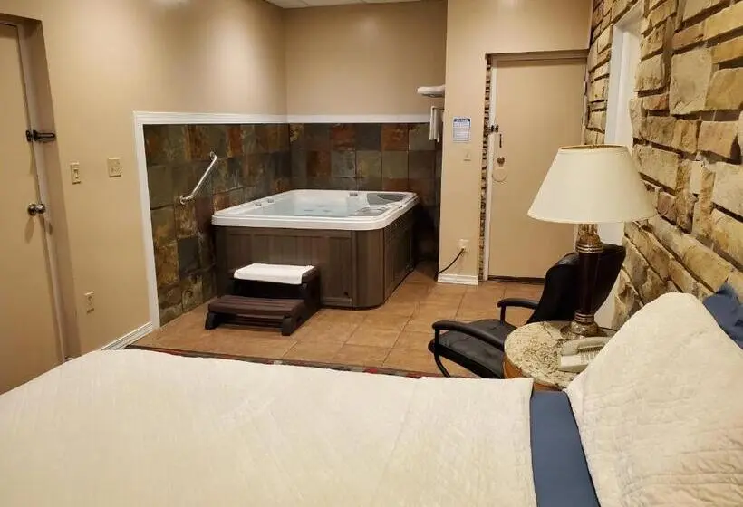 キングサイズベッドのスタンダードルーム, Jefferson Hills Motel